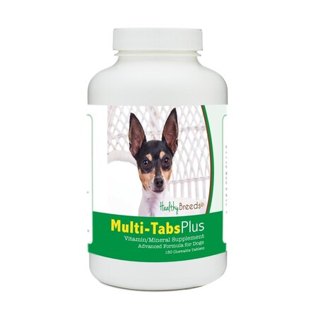 Healthy Breeds Toy Fox Terrier Multi-Tabs Plus Chewable Tablets, 180PK 840235177234